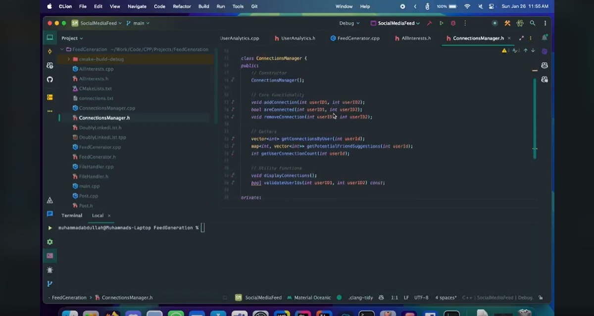 Social Media Engine & Feed Simulator