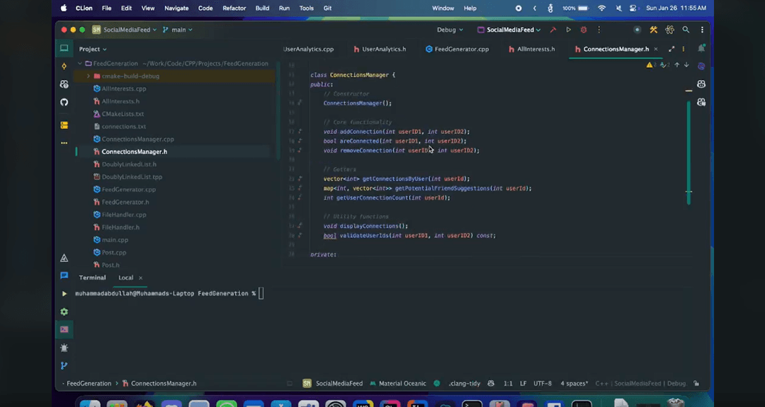 Social Media Engine & Feed Simulator